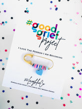Load image into Gallery viewer, I Love The Person I Am Becoming | #goodgriefproject Accessory Pin