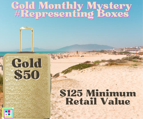 Gold July #Representing Box! Only $50!