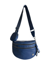Load image into Gallery viewer, Iris June Best Version Faux Leather Bag (#8063) Detachable Strap Hip Bag with Coin Purse - By Iris &amp; Rainbow