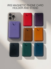 Load image into Gallery viewer, Iris Magnetic RFID Phone Card Holder and Stand (#8039) By Iris &amp; Rainbow