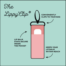 Load image into Gallery viewer, Rainbow Hearts on Grey LippyClip®