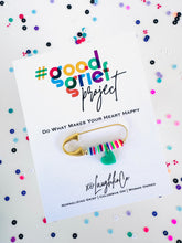Load image into Gallery viewer, Do What Makes Your Heart Happy | #goodgriefproject Accessory Pin