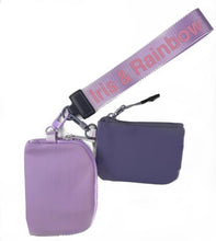 Load image into Gallery viewer, The Iris Pouch Wristlet (#8049-2) Trendy Minimalist Purse - By Iris &amp; Rainbow
