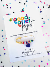 Load image into Gallery viewer, Do What Makes Your Heart Happy | #goodgriefproject Accessory Pin