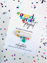 Load image into Gallery viewer, Be True To Your Heart | #goodgriefproject Accessory Pin