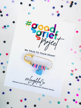Load image into Gallery viewer, Be True To Your Heart | #goodgriefproject Accessory Pin