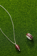 Load image into Gallery viewer, Football Spinner Pendant