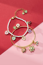 Load image into Gallery viewer, Sweethearts® 'Melt My Heart' Multi Charm Bangle