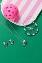 Load image into Gallery viewer, Barbie™ Pickleball Beaded Charm Bangle