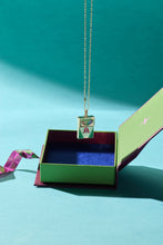 Load image into Gallery viewer, Crayola 'To Teach Is To Color A Life Forever' Crayon Box Locket