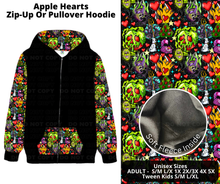 Load image into Gallery viewer, Apple Hearts Pullover Hoodie