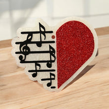 Load image into Gallery viewer, Musical Heart Freshie
