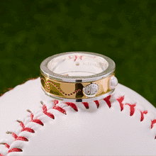 Load image into Gallery viewer, Baseball Fidget Ring