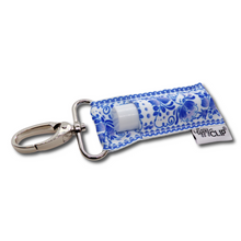 Load image into Gallery viewer, Blue Chinoiserie LippyClip® Lip Balm Holder