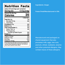 Load image into Gallery viewer, Freeze Dried Ginger Slices