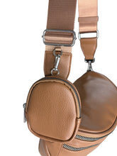 Load image into Gallery viewer, Iris June Best Version Faux Leather Bag (#8063) Detachable Strap Hip Bag with Coin Purse - By Iris &amp; Rainbow
