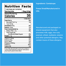 Load image into Gallery viewer, Freeze Dried Cantaloupe Melon