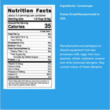 Load image into Gallery viewer, Freeze Dried Cantaloupe Melon