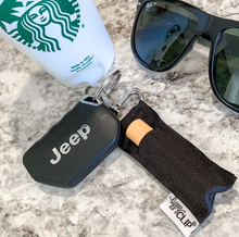 Load image into Gallery viewer, CLASSIC: Black LippyClip® Lip Balm Holder
