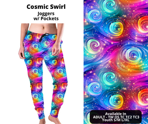 Preorder! Closes 10/31. ETA Jan. Cosmic Swirl Joggers