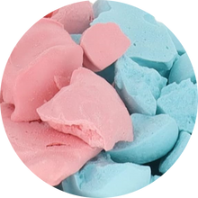 Load image into Gallery viewer, Freeze Dried Ice Cream That Does Not Melt (Bits) Cotton Candy Mix