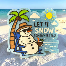 Load image into Gallery viewer, Let It Snow Freshie