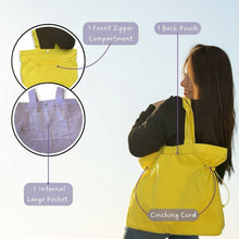 Load image into Gallery viewer, The Iris Tote Bag (#8027) Fusion of Style and Functionality - By Iris &amp; Rainbow