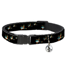 Load image into Gallery viewer, Cat Collar Breakaway - Flying Mallards Black