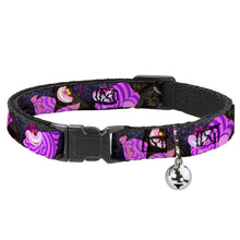 Load image into Gallery viewer, Cat Collar Breakaway - Cheshire Cat Tree Poses
