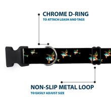 Load image into Gallery viewer, Plastic Clip Collar - Flying Mallards Black