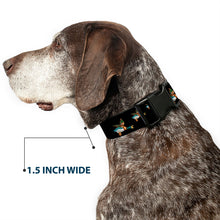 Load image into Gallery viewer, Plastic Clip Collar - Flying Mallards Black