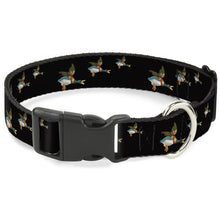 Load image into Gallery viewer, Plastic Clip Collar - Flying Mallards Black