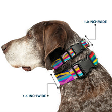 Load image into Gallery viewer, Plastic Clip Collar - Geometric10 Multi Color