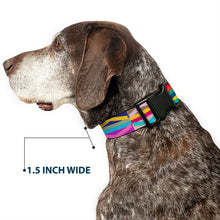 Load image into Gallery viewer, Plastic Clip Collar - Geometric10 Multi Color