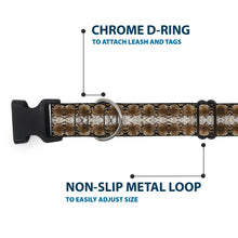 Load image into Gallery viewer, Plastic Clip Collar - Snake Skin 2