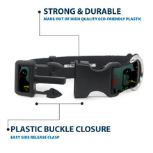 Load image into Gallery viewer, Plastic Clip Collar - ZOMBIE KILLER Zombie March Green/Red/Black