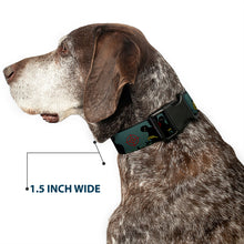 Load image into Gallery viewer, Plastic Clip Collar - ZOMBIE KILLER Zombie March Green/Red/Black
