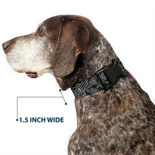 Load image into Gallery viewer, Plastic Clip Collar - BD Logo Scattered Black/Gray