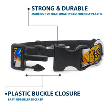 Load image into Gallery viewer, Plastic Clip Collar - Cali License Plates Stacked