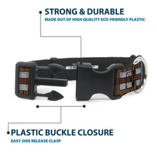 Load image into Gallery viewer, Plastic Clip Collar - Star Wars Chewbacca Bandolier Bounding Browns/Gray