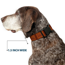 Load image into Gallery viewer, Plastic Clip Collar - Willy Wonka and the Chocolate Factory WONKA Chocolate Bar Browns