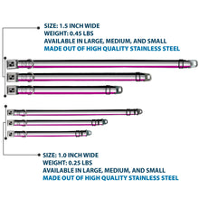 Load image into Gallery viewer, Dog Bone Seatbelt Buckle Collar - Flag Asexual Black/Gray/White/Purple