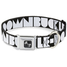 Load image into Gallery viewer, Dog Bone Seatbelt Buckle Collar - BUCKLE-DOWN Shapes Black/White
