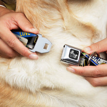 Load image into Gallery viewer, Dog Bone Seatbelt Buckle Collar - Cali License Plates Stacked