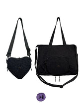 Load image into Gallery viewer, The Iris Flex Sling/Tote Bag (#2026) Fashionable Heart Shaped Tote Bag - By Iris &amp; Rainbow