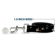 Load image into Gallery viewer, Dog Leash - Flying Mallards Black