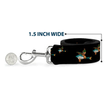 Load image into Gallery viewer, Dog Leash - Flying Mallards Black