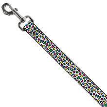 Load image into Gallery viewer, Dog Leash - Leopard White/Multi Color