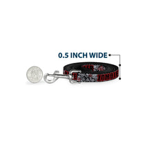 Load image into Gallery viewer, Dog Leash - ZOMBIE KILLER w/Stacked Zombies Sketch