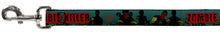 Load image into Gallery viewer, Dog Leash - ZOMBIE KILLER Zombie March Green/Red/Black